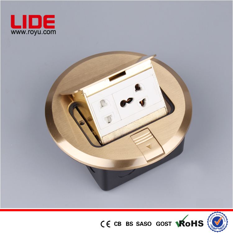 WHF801S-CU round copper five hole multifunctional